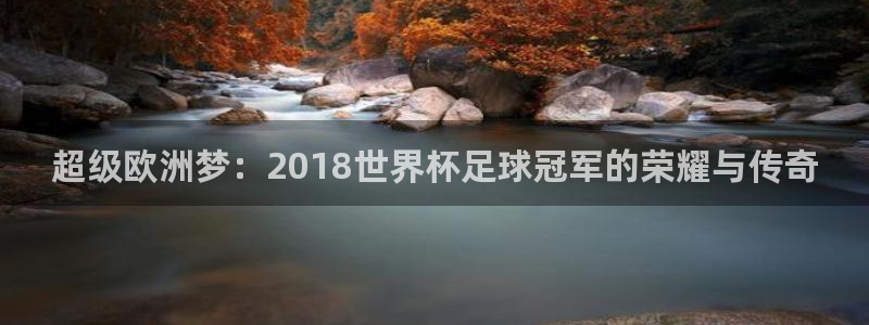 女足世界杯直播在线观看免费高清:超级欧洲梦:2018世界杯足球冠军的荣耀与传奇